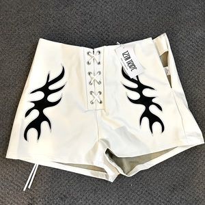 White Rock Leather Shorts